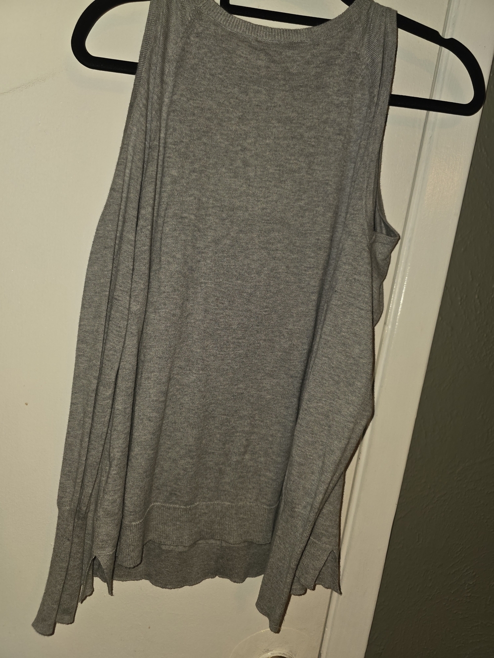 Women's Vince Camuto Light Gray Crewneck Sweater Size XS - Picture 5 of 6